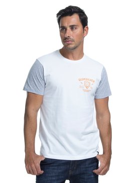 quiksilver, Camiseta Manga Curta Slim Fit Vibes Quiksilver, SNOW WHITE* (snw) QK CAM SLIM FIT VIBES BR61241582