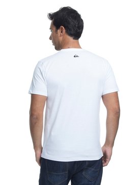 quiksilver, Camiseta Manga Curta Slim Fit Poina Nalu Quiksilver, SNOW WHITE* (snw) QK CAM SLIM FIT POINA NALU BR61241588