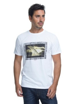 quiksilver, Camiseta Manga Curta Slim Fit Poina Nalu Quiksilver, SNOW WHITE* (snw) QK CAM SLIM FIT POINA NALU BR61241588