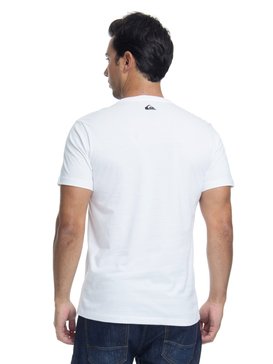 quiksilver, Camiseta Manga Curta Slim Fit La Rhune Quiksilver, SNOW WHITE* (snw) QK CAM SLIM FIT LA RHUNE BR61241589