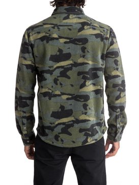 quiksilver, Camisa de Moletom Manga Longa Regular Fit Surf Days Camo Quiksilver, FOUR LEAF CLOVER RESIN CAMO (gph6) QK CAMISA M/L SURF DAYS CAMO IMP BR62291165