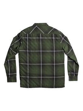 quiksilver, Camisa Manga Longa Regular Fit Cypress Road Quiksilver, FOUR LEAF CLOVER CYPRESS ROAD* (gph1) QK CAMISA M/L CYPRESS ROAD IMP BR62291166