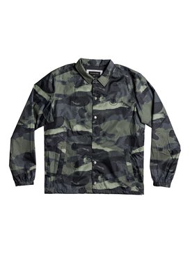 quiksilver, Jaqueta Camuflada Regular Fit Surf Coach Quiksilver, FOUR LEAF CLOVER RESIN CAMO (gph6) QK JAQUETA ESP SURF COACH IMP BR64451246