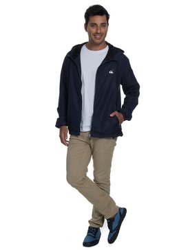 quiksilver, Jaqueta c/ Capuz Regular Fit Basic Jacket Quiksilver, NAVY* (nav) QK JAQUETA BASIC JACKET BR64451250
