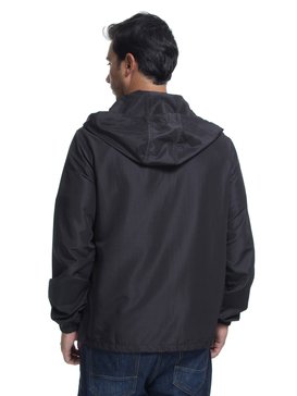 quiksilver, Jaqueta c/ Capuz Regular Fit Bag Pocket Quiksilver, TRUE BLAK / BALTIC BLUE (blk) QK JAQUETA BAG POCKET BR64451251