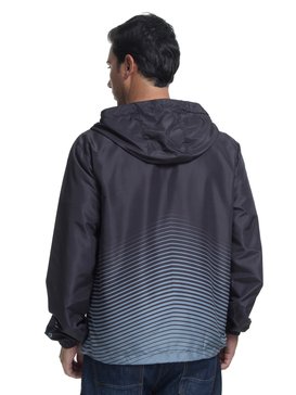 quiksilver, Jaqueta c/ Capuz Regular Fit Soundwave Quiksilver, TRUE BLAK / BALTIC BLUE (blk) QK JAQUETA SOUNDWAVE BR64451252