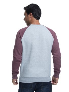 quiksilver, QK MOLETOM CARECA EVERYDAY CREW, GREY HEATHER (grh) QK MOLETOM CARECA EVERYDAY CREW BR65491204