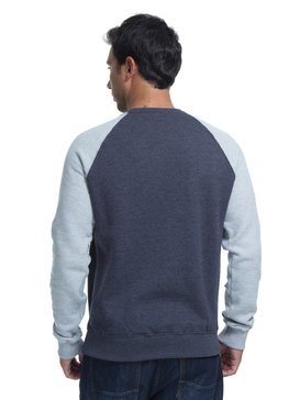 quiksilver, QK MOLETOM CARECA EVERYDAY CREW, NAVY HEATHER* (nav) QK MOLETOM CARECA EVERYDAY CREW BR65491204