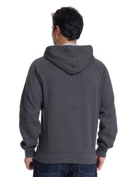 quiksilver, Moletom Canguru Fechado Raglan c/ Capuz Everyday Hood Quiksilver, TRUE BLAK / BALTIC BLUE (blk) QK MOLETOM CANGURU EVERYDAY HOOD BR65501769