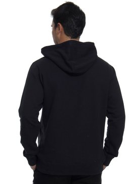 quiksilver, QK MOLETOM CANGURU WAVEY GLAZE, BLACK* (blk) QK MOLETOM CANGURU WAVEY GLAZE BR65501774