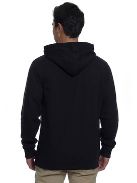 quiksilver, QK MOLETOM CANGURU HUNTER DOWN, BLACK* (blk) QK MOLETOM CANGURU HUNTER DOWN BR65501775