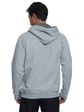 quiksilver, QK MOLETOM CANGURU HUNTER DOWN, GREY HEATHER* (grh) QK MOLETOM CANGURU HUNTER DOWN BR65501775