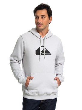 quiksilver, QK MOLETOM CANGURU MOUNTAIN WAVE, SILVER (sil) QK MOLETOM CANGURU MOUNTAIN WAVE BR65501777