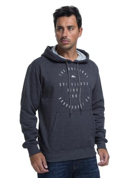 quiksilver, QK MOLETOM CANGURU DOME SPEAK, BLACK* (blk) QK MOLETOM CANGURU DOME SPEAK BR65501778