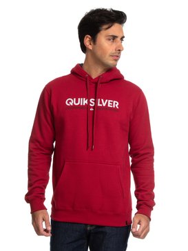 quiksilver, QK MOLETOM CANGURU TOUGH LUCK, RIO RED* (red) QK MOLETOM CANGURU TOUGH LUCK BR65501782