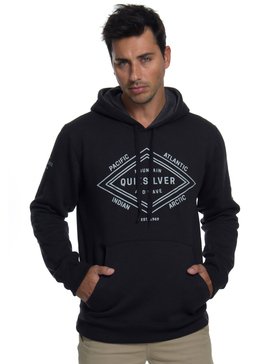 quiksilver, QK MOLETOM CANGURU OSIDE VIBES, BLACK* (blk) QK MOLETOM CANGURU OSIDE VIBES BR65501787