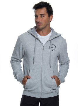 quiksilver, QK MOLETOM CANGURU SKYNNY SCRIPT, GREY HEATHER* (gre) QK MOLETOM CANGURU SKYNNY SCRIPT BR65501797