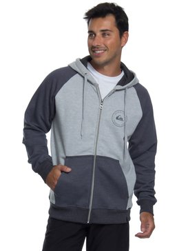 quiksilver, Moletom Canguru Aberto Raglan c/ Capuz Stamped Logo Quiksilver, CACTUS GREEN* (gre) QK MOLETOM CANGURU STAMPED LOGO BR65501804