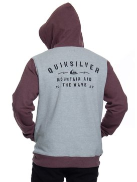 quiksilver, QK MOLETOM CANGURU SPACER FACER, WINE* (win) QK MOLETOM CANGURU SPACER FACER BR65501807