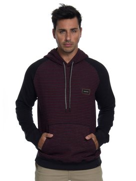 quiksilver, QK MOLETOM ESPECIAL STRIPES HOOD, WINE* (win) QK MOLETOM ESPECIAL STRIPES HOOD BR65511316