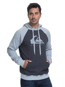 quiksilver, QK MOLETOM ESPECIAL MOUNTAIN LETTER, BLACK* (blk) QK MOLETOM ESPECIAL MOUNTAIN LETTER BR65511326