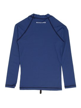 quiksilver, QK CAMISETA SURF JUV STRIPE LOGO LS, NAVY* (nav) QK CAMISETA SURF JUV STRIPE LOGO LS BR66601014
