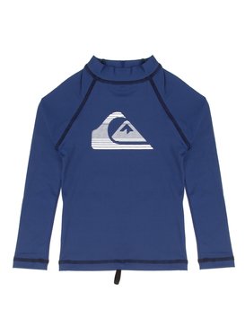 quiksilver, QK CAMISETA SURF KIDS STRIPE LOGO LS, NAVY* (nav) QK CAMISETA SURF KIDS STRIPE LOGO LS BR66601015