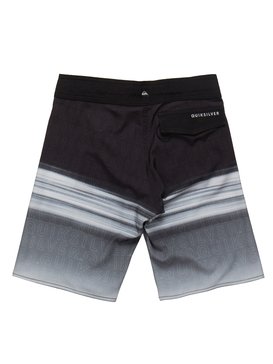 quiksilver, QK BOARDSHORT JUV HOW DOWN WORD, BLACK (blk) QK BOARDSHORT JUV HOW DOWN WORD BR67011400