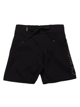 quiksilver, QK BOARDSHORT KIDS SIGNATURE, BLACK (blk) QK BOARDSHORT KIDS SIGNATURE BR67011403