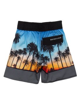 quiksilver, QK BOARDSHORT KIDS SUNSET VIBES, BLUE* (blu) QK BOARDSHORT KIDS SUNSET VIBES BR67011407