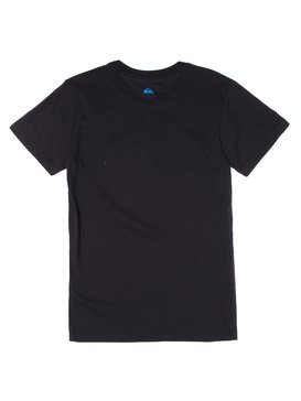 quiksilver, Camiseta Juvenil Estampa Frontal Quiksilver, BLACK (blk) QK CAM BAS M/C JUV PEAKS BR68112027