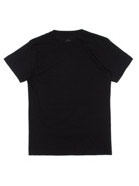 quiksilver, Camiseta Juvenil Estampa Frontal Quiksilver, BLACK (blk) QK CAM BAS M/C JUV COMFORT PLACE BR68112043