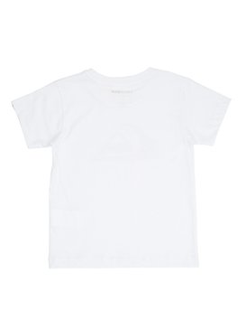 quiksilver, Camiseta Juvenil Manga Curta Estampa Frontal Quiksilver, WHITE* (wht) QK CAM BAS M/C KIDS LOGO BR68112049