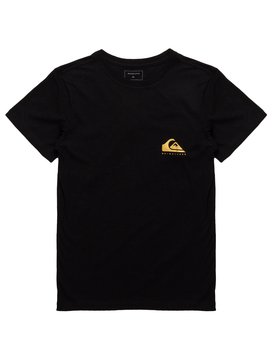 quiksilver, Camiseta Manga Curta Juvenil Friendly Fire Quiksilver, BLACK* (blk) QK CAM BAS M/C JUV FRIENDLY FIRE BR68112081