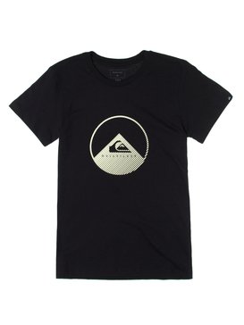 quiksilver, Camiseta Manga Curta Juvenil Brilha no Escuro Glows Dark Quiksilver, TRUE BLAK / BALTIC BLUE (blk) QK CAM BAS M/C JUV GLOW DARK BR68112083