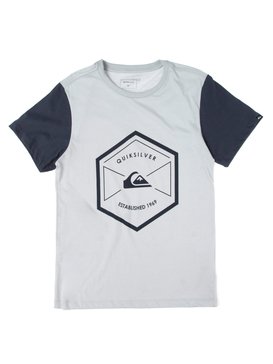 quiksilver, Camiseta Manga Curta Juvenil Octo Quiksilver, SILVER* (sil) QK CAM BAS M/C JUV OCTO BR68112084