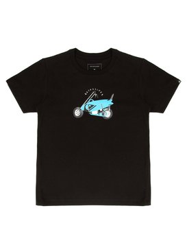 quiksilver, Camiseta Manga Curta Infantil Beach Park Quiksilver, BLACK* (blk) QK CAM BAS M/C KIDS BEACH PARK BR68112094