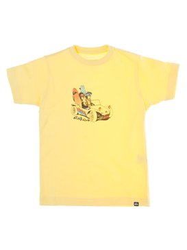 quiksilver, Camiseta Manga Curta Infantil Beach Park Quiksilver, SUN* (sun) QK CAM BAS M/C KIDS BEACH PARK BR68112094