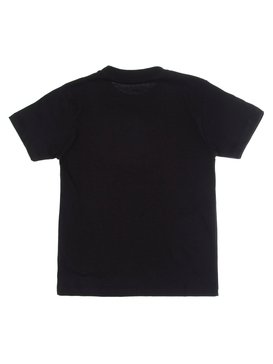 quiksilver, Camiseta Manga Curta Infantil Peaks Quiksilver, TRUE BLAK / BALTIC BLUE (blk) QK CAM BAS M/C KIDS PEAKS BR68112095