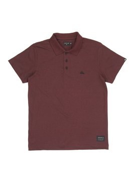 quiksilver, Polo Juvenil Estampa Frontal Quiksilver, CHILLI PEPPER* (chi) QK POLO JUV BLACK III BR68161082