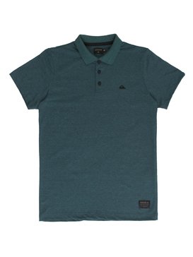 quiksilver, Polo Juvenil Estampa Frontal Quiksilver, TIRMALINA BLACK* (grb) QK POLO JUV BLACK III BR68161082