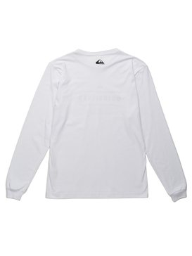 quiksilver, QK CAM BAS M/L JUV REVERSO SURFO, WHITE (wht) QK CAM BAS M/L JUV REVERSO SURFO BR68171090