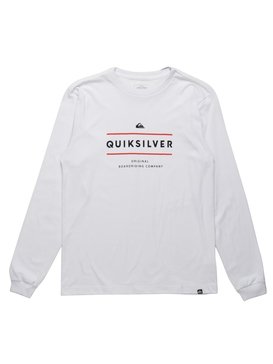 quiksilver, QK CAM BAS M/L JUV REVERSO SURFO, WHITE (wht) QK CAM BAS M/L JUV REVERSO SURFO BR68171090
