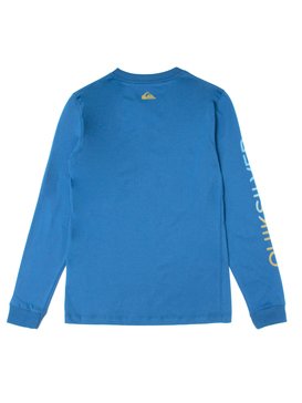 quiksilver, Camiseta Manga Longa Juvenil Kahu Quiksilver, COBALT* (cob) QK CAM BAS M/L JUV KAHU BR68171091