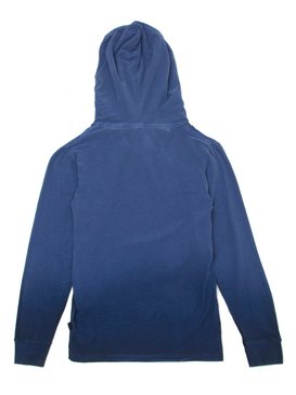 quiksilver, Camiseta Manga Longa c/ Capuz Juvenil Degra Pack Quiksilver, AZUL STONE (azu) QK CAM ESP M/L DEGRA PACK JUV BR68201073