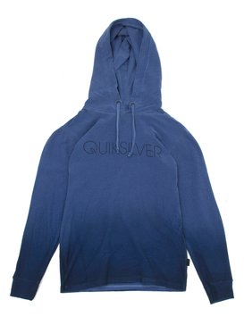 quiksilver, Camiseta Manga Longa c/ Capuz Juvenil Degra Pack Quiksilver, AZUL STONE (azu) QK CAM ESP M/L DEGRA PACK JUV BR68201073