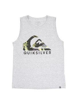 quiksilver, Regata Juvenil Estampa Frontal Quiksilver, MESCLA CLARO 1* (mec) QK REGATA JUV TROPICAL SIDE BR68231155