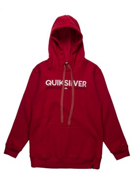 quiksilver, QK MOLETOM CANGURU TOUGH LUCK JUV, HEATHER RED RIO* (red) QK MOLETOM CANGURU TOUGH LUCK JUV BR72501172