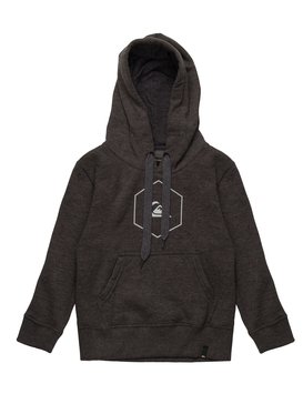 quiksilver, QK MOLETOM CANGURU SIGNATURES KIDS, BLACK* (blk) QK MOLETOM CANGURU SIGNATURES KIDS BR72501174