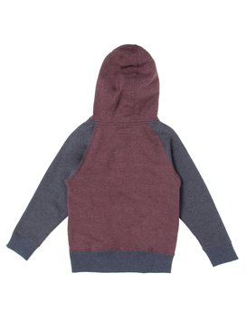 quiksilver, Moletom Canguru Fechado Raglan c/ Capuz Infantil Everyday Hood Quiksilver, WINE (win) QK MOLETOM CANG FECH EVERYDAY HOOD KIDS BR72501176
